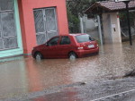 A chuva forte causou estragos em So Sebastio do Ca