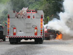 Exploso em posto de gasolina em Guabiruba