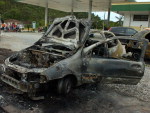 Exploso em posto de gasolina em Guabiruba