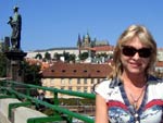 Marlene Pieper, de Blumenau, em Praga (Rep�blica Tcheca) - Setembro de 2009