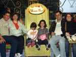 Neide Nerci Soares, Andr� Lenzi, Maria Eduarda Lenzi, Maria Eduarda Ponticelli, Jos� Roberto Ponticelli e Vera L�cia Ponticelli, de Blumenau, em Gramado (Rio Grande do Sul) - Janeiro de 2009