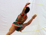 Luisa Matsuo conquistou sete medalhas de ouro e uma de bronze na Ginstica Rtmica nos Jasc
