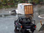 Leitor registra efeitos do temporal em Tramanda