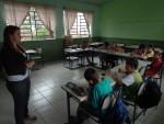 Alunos de Santo Antnio da Patrulha tiveram aulas, mesmo com as escolas sem energia eltrica