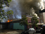 Fogo destruiu a boate Amadeus