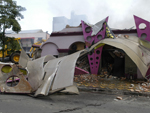 Fogo destruiu a boate Amadeus