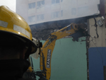 Fogo destruiu a boate Amadeus
