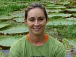 &quot;Tatiana no Jardim da Vitria-rgia, planta nativa que j est em extino&quot;