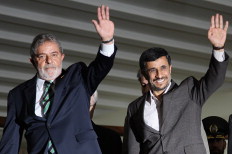 Lula recebeu o presidente do Ir� em sua primeira visita ao Brasil&nbsp;-&nbsp;Ricardo Stuckert/Abr