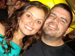 Por� e a Amanda Schenkel, da R�dio Atl�ntida
