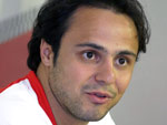 Felipe Massa  piloto da Ferrari e ir correr com o kart nmero 19