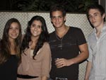 Marina, Priscila, Pedro e Ilan