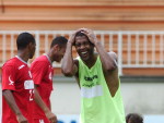 Treino foi descontrado na Arena