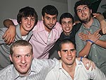 Faro, Stefano, Leo, Andr, Rafael e Cy
