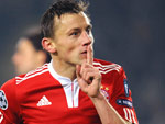 Juventus 1x4 Bayern Munique – Ivica Olic  celebra o segundo gol do Bayern na goleada de 4 a 1 sobre a Juventus