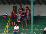 A torcida estava junto com o time em Votorantim