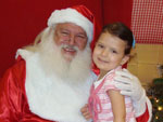 Papai Noel que sempre encontro no Shopping... Alis  sempre o mesmo bom velhinho!!! Hihihi!!!