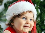 O primeiro Natal do meu filho Bryan.