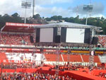 O palco do estdio do Inter recebeu na noite desta quinta-feira (17/12), entre outros artistas, Zeca Pagodinho, Ivete Sangalo e a banda Monobloco