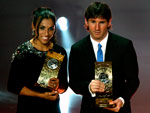 Vencedores 2009 - Marta e Messi
