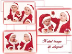 Minhas filhas gmeas Kathleen e Kyara de 1 aninho descobrindo os encantamentos do Natal! Natal tempo de alegria!