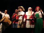 Os Fagundes fizeram show na noite de Natal