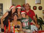 Natal 2009 Familia Grandi Buzzacaro com a nossa Matriarca Nany e seus filhos nora e neto Fabi, Gui, Marcelo e Fabiani