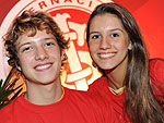 Guto Nogueira e Gabriela Obino