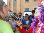 Palhaa Gelatina com o duende na Usina de Natal