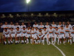 Jogadores na foto oficial antes do jogo comear