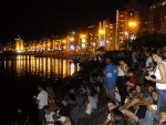 Rveillon na avenida Beira-Mar Norte, em Florianpolis