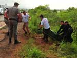 Tragdia no Jacu: encontrado corpo de vtima fatal. Trata-se de Renato Camargo, 32 anos