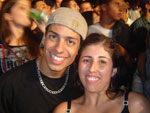 Biano e Mbile no show Charlie Brown Jr no Planeta SC 2009 