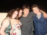 Carolina, Camila, Tomas e Mateus