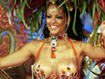 Carina Daiana Rosa foi eleita rainha do carnaval de Porto Alegre