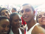 Ramon, Nana, Mariah, D e Ju curtindo a maior festa do Planeta em 2008 