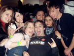 Galera no show da Fresno no Planeta