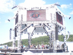 Palco giratrio do planeta