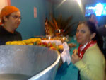 Muitas frutas para quem est� nos bastidores