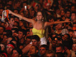 A galera se liberta durante os shows