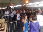 Tambm j tem fila para a rea vip do Planeta