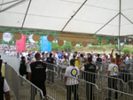 P�blico chegou cedo ao Parque Planeta