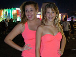 As amigas Jessica Ramos e Debora Ce
