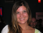 Cristiana Oliveira prestigiando o evento