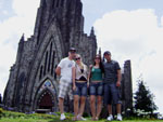 Joana Bressanini, Edgar Ribeiro, Aline Rothbarth e Bruno Woelfer, de Blumenau em Canela, Rio Grande do Sul - Dezembro de 2009