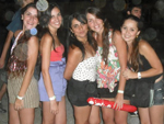 Geovanna dos Passos e as amigas Ana, Bruna e Vanessa 