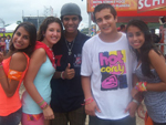 Stefany, Any, Mayron, Rafael e Lauren no Planeta SC 2010