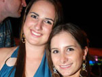 Franciele e Natiani no Show do Exalta Samba
