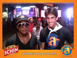 Leonardo (coma camisa do Planeta) e Maicon