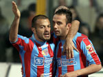 Catania 3x0 Parma - Canmpeonato Italiano, Giuseppe Mascara e Adrian Ricchiuti
